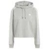 ADIDAS Women's 3-Stripes FT CR Hoody - Hoodie