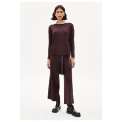 Armedangels Women's Apaania - Casual Trousers -Maloja || The North Face || Patagonia Shop armedangels womens apaania casual trousers detail 4