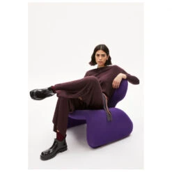 Armedangels Women's Apaania - Casual Trousers -Maloja || The North Face || Patagonia Shop armedangels womens apaania casual trousers detail 5