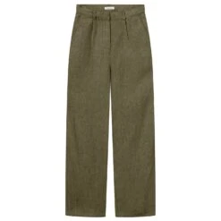 KnowledgeCotton Apparel Women's Loose Natural Linen Pants - Casual Trousers