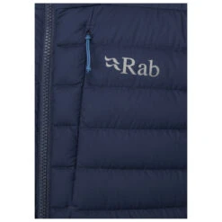 Rab Infinity Microlight Jacket - Down Jacket -Maloja || The North Face || Patagonia Shop rab infinity microlight jacket down jacket detail 3